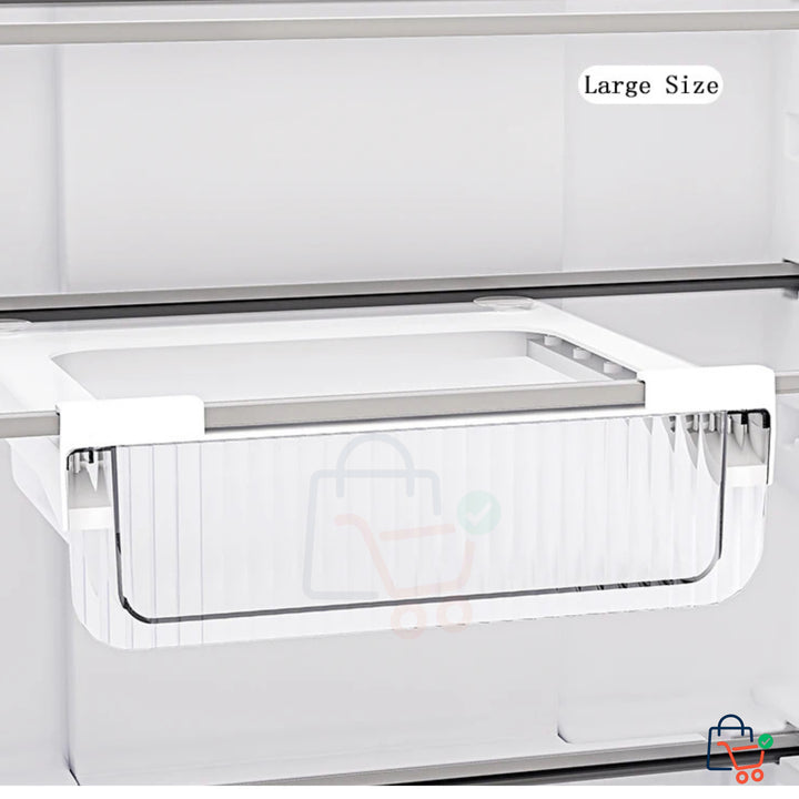 Fridge Organizer with Drawer Pull Case