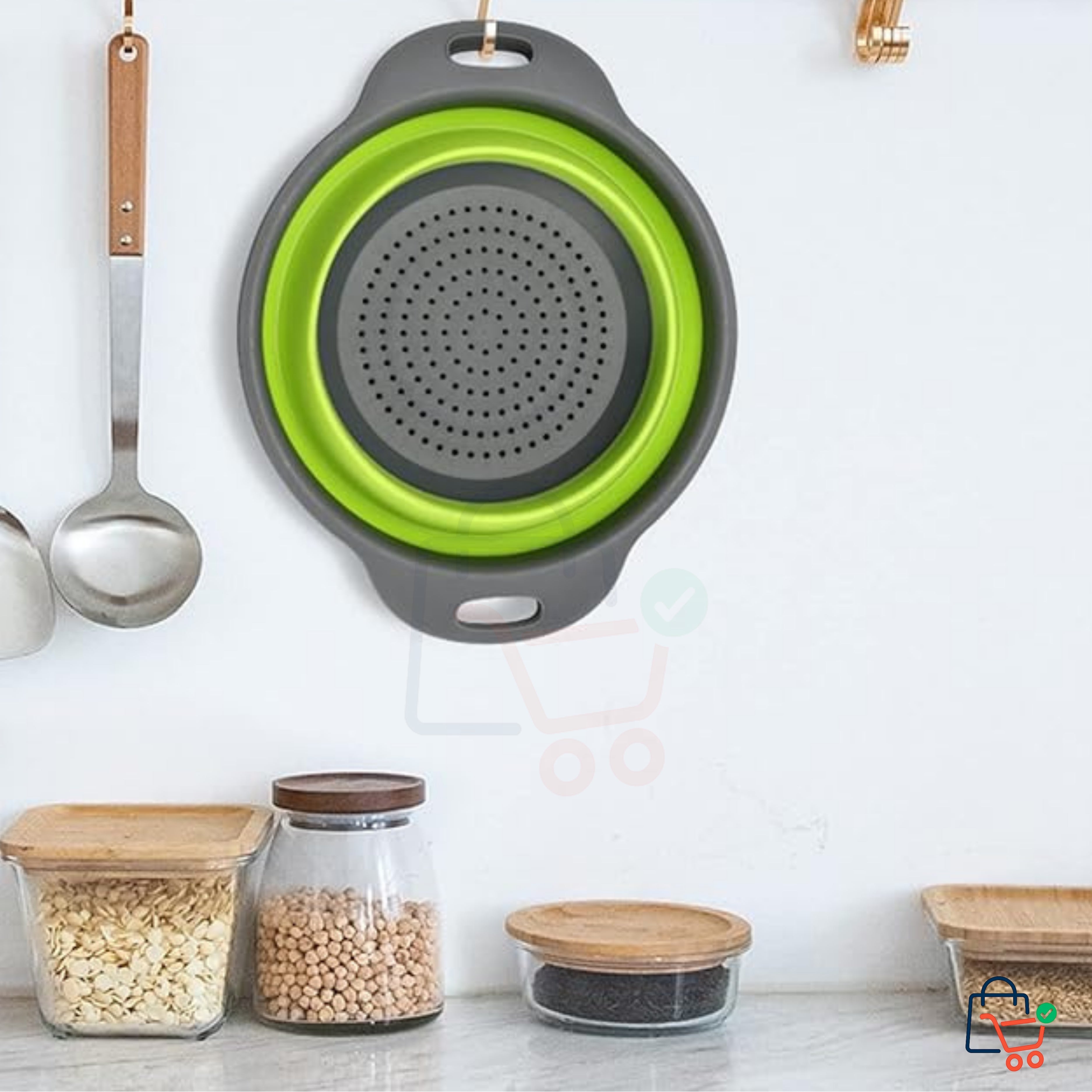 Silicon Foldable Colander