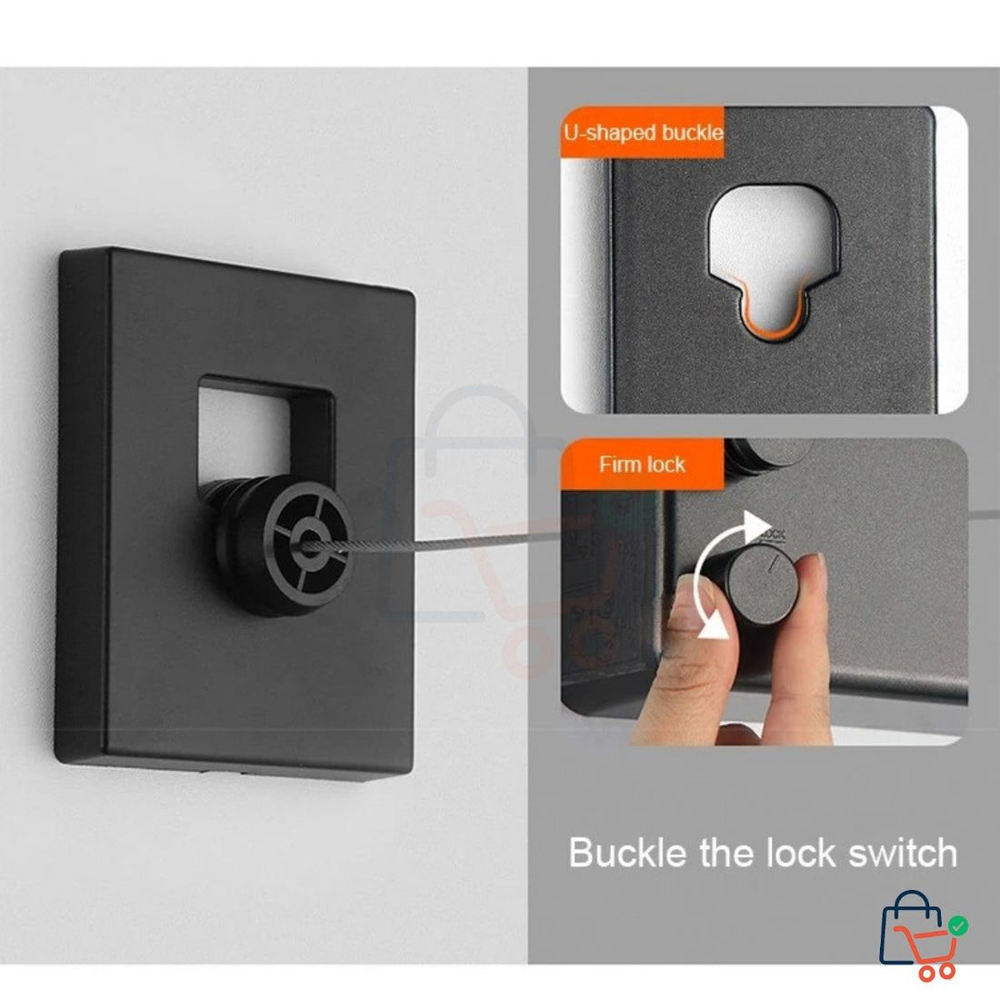 Double Retractable Laundry Line