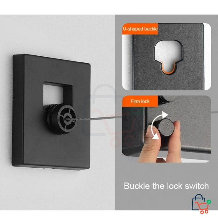 Double Retractable Laundry Line