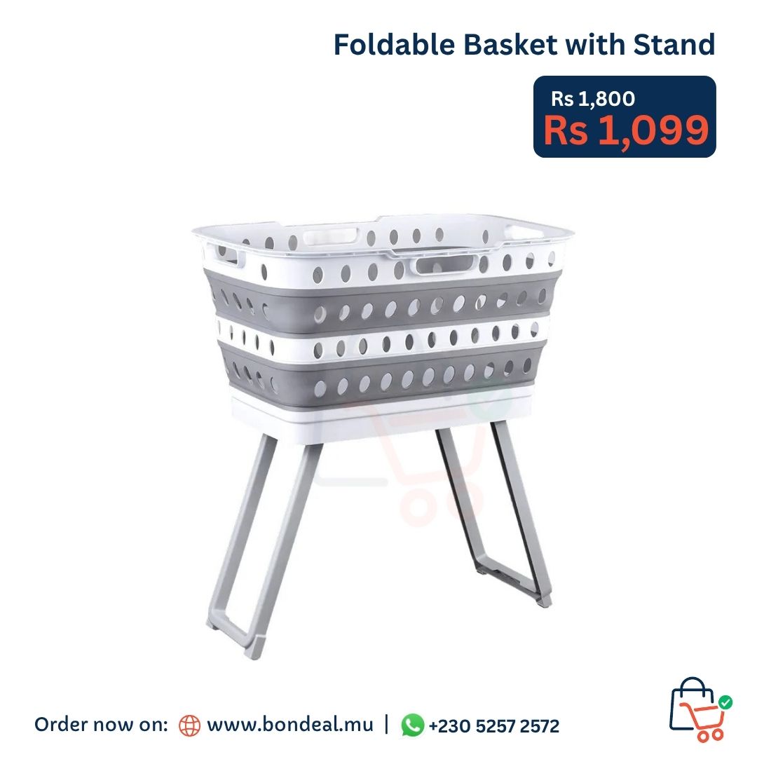 Foldable Basket with Stand