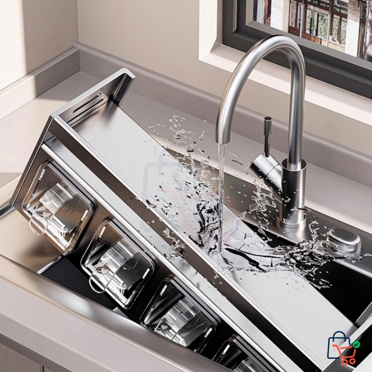 5 in 1 - Kitchen Spice Rack