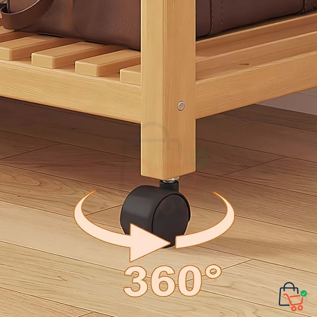 3-Layer Bamboo Clothes Hanger