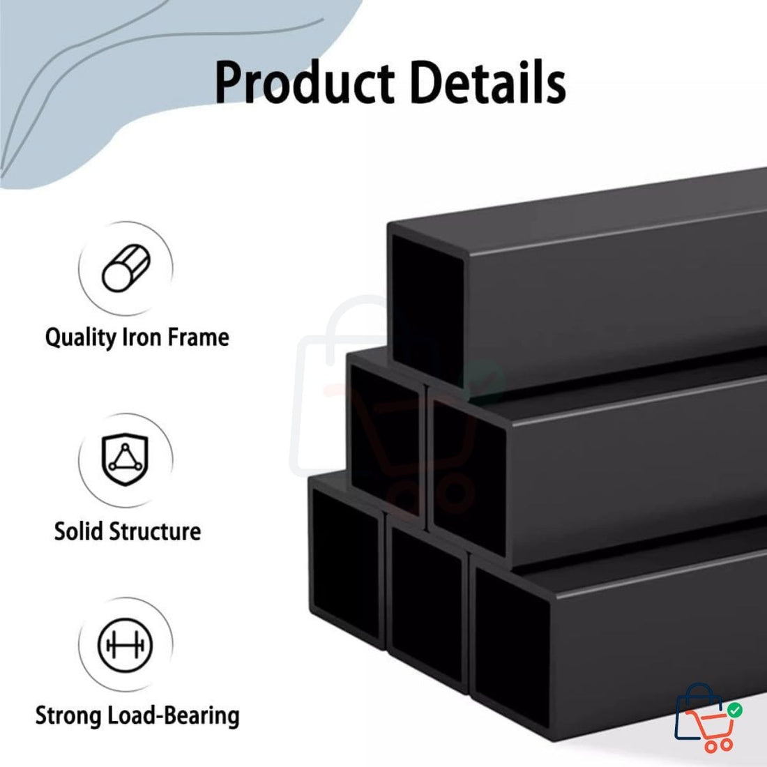 Multi-Layer Metal Shelf