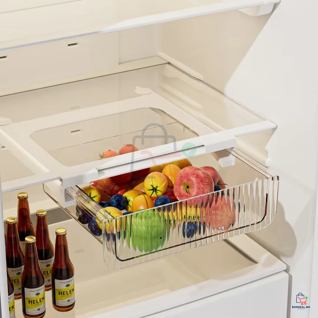 Fridge Organizer with Drawer Pull Case