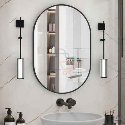 Large Oval Mirror (55 x 75 cm)