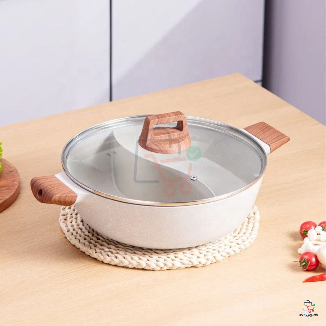 Double-flavor Hot Pot with Divider