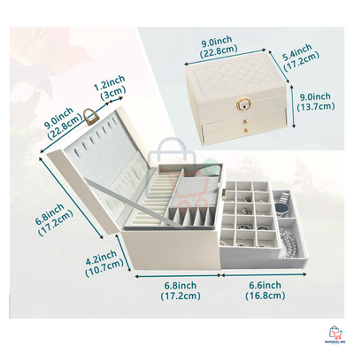 3-Layer Jewelry Organizer