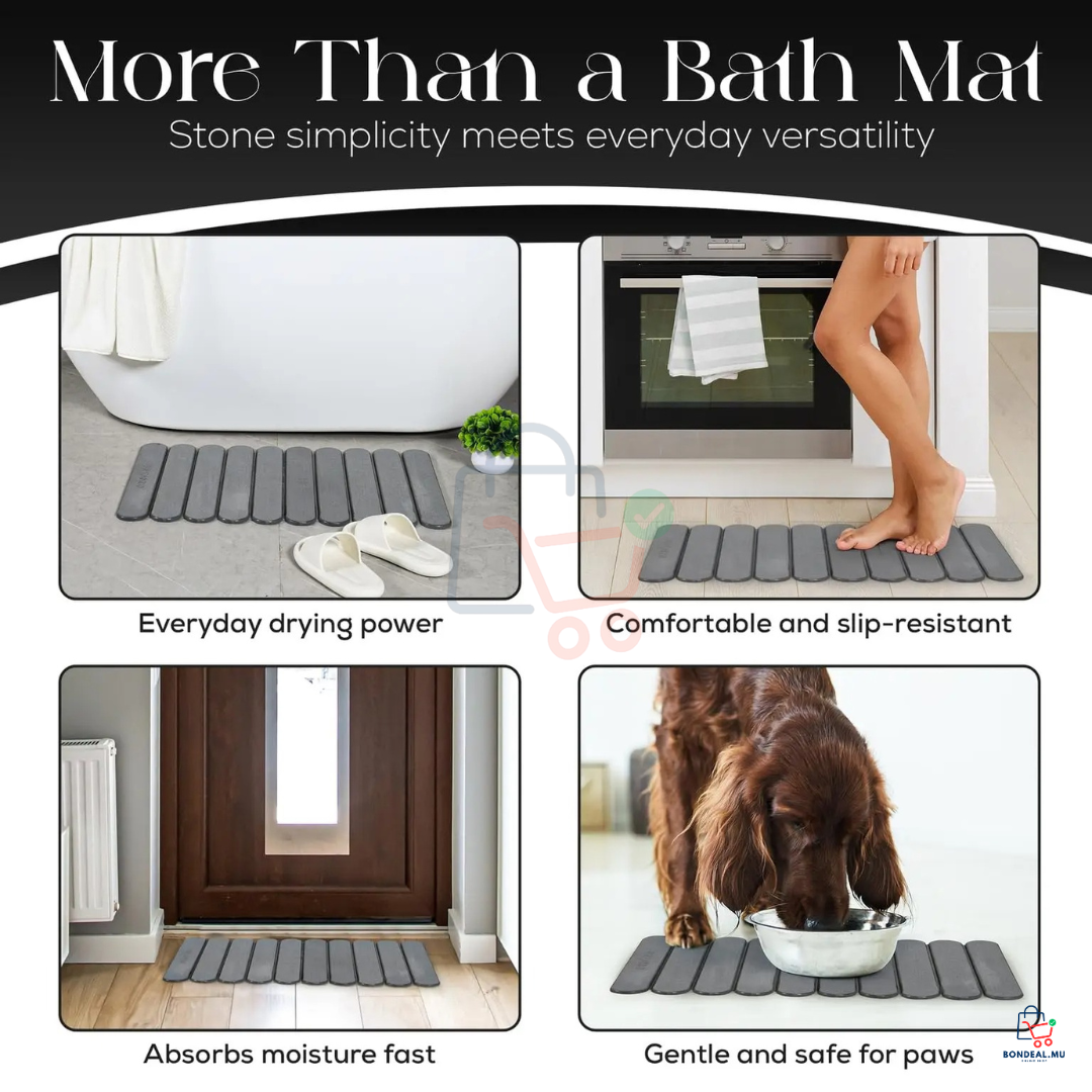 Large Stone Bath Mat