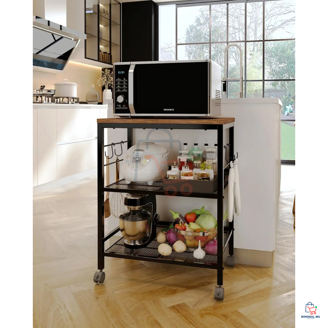 3-Tier Microwave Stand