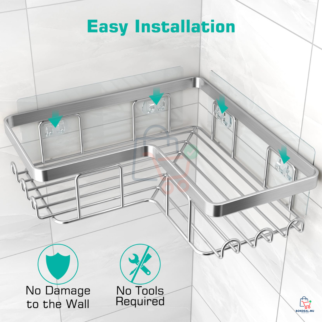3 Pcs - Adhesive Shower Organizer