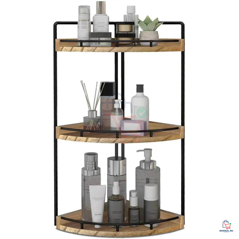 3-Tier Corner Vanity Shelf