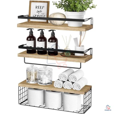 3 Pcs  - Floating Shelves