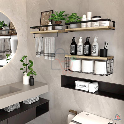 3 Pcs  - Floating Shelves