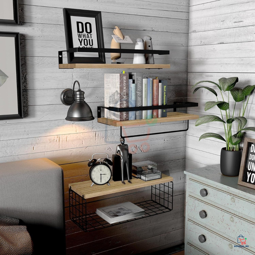 3 Pcs  - Floating Shelves