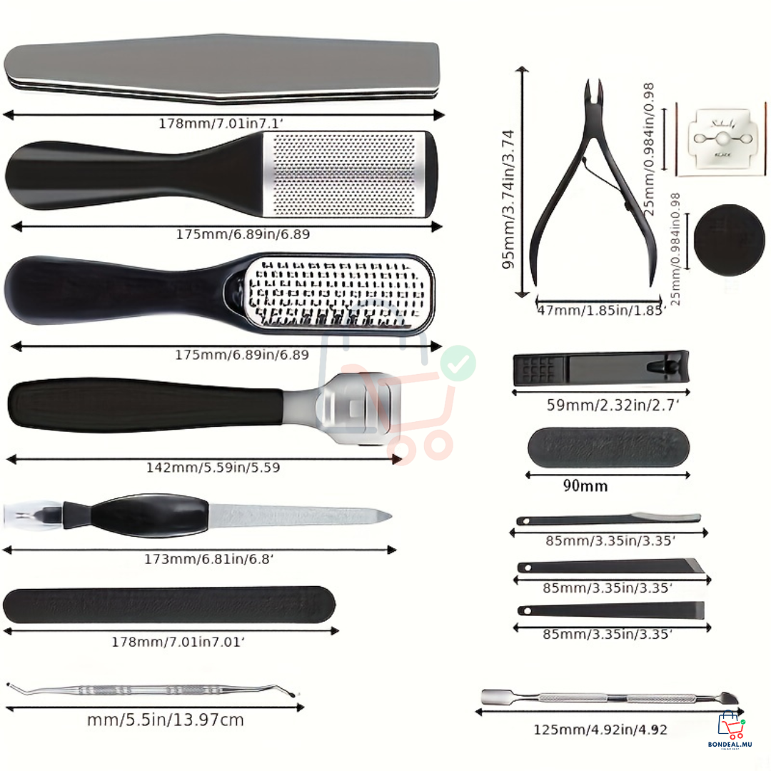 36 Pcs - Nail Kit Care