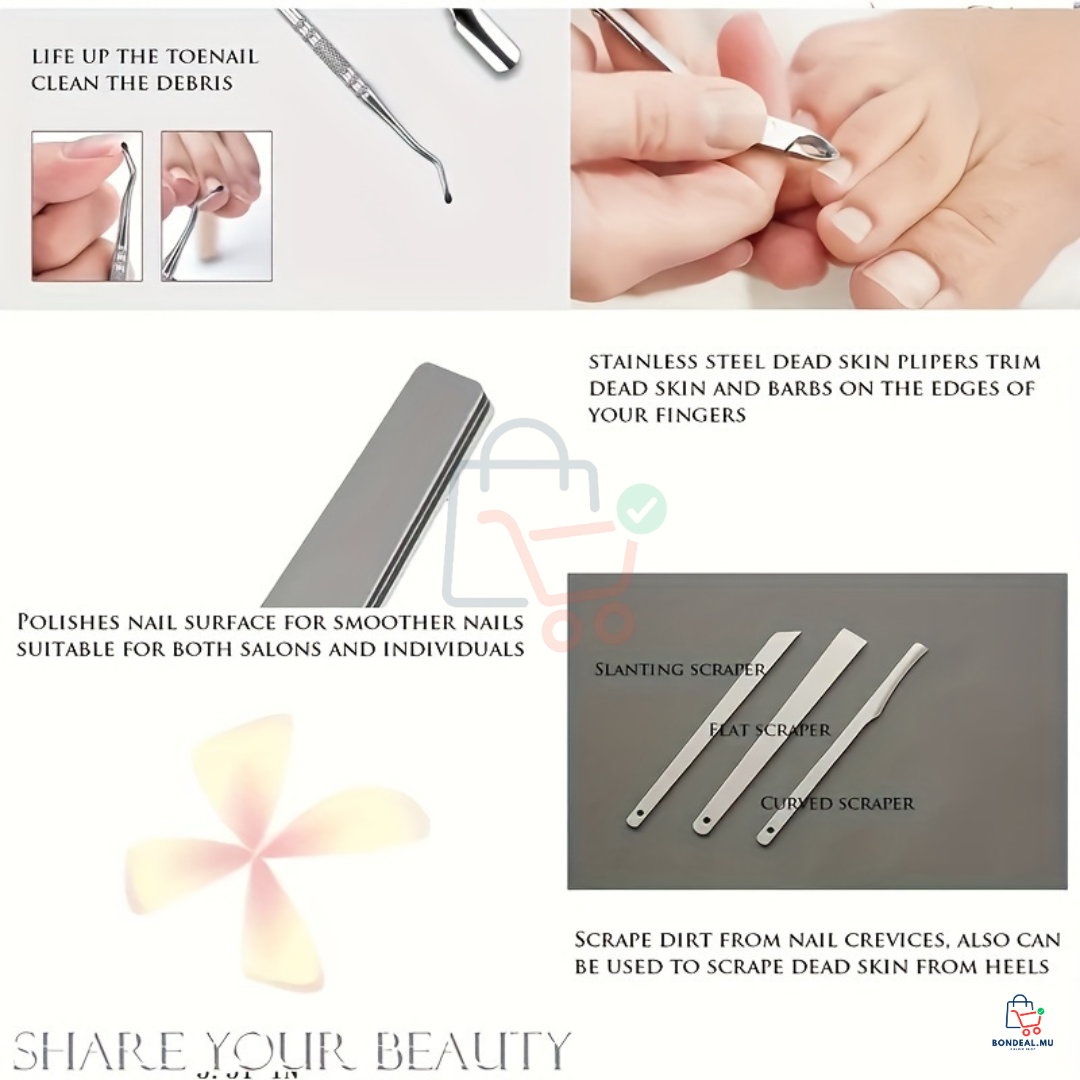 36 Pcs - Nail Kit Care