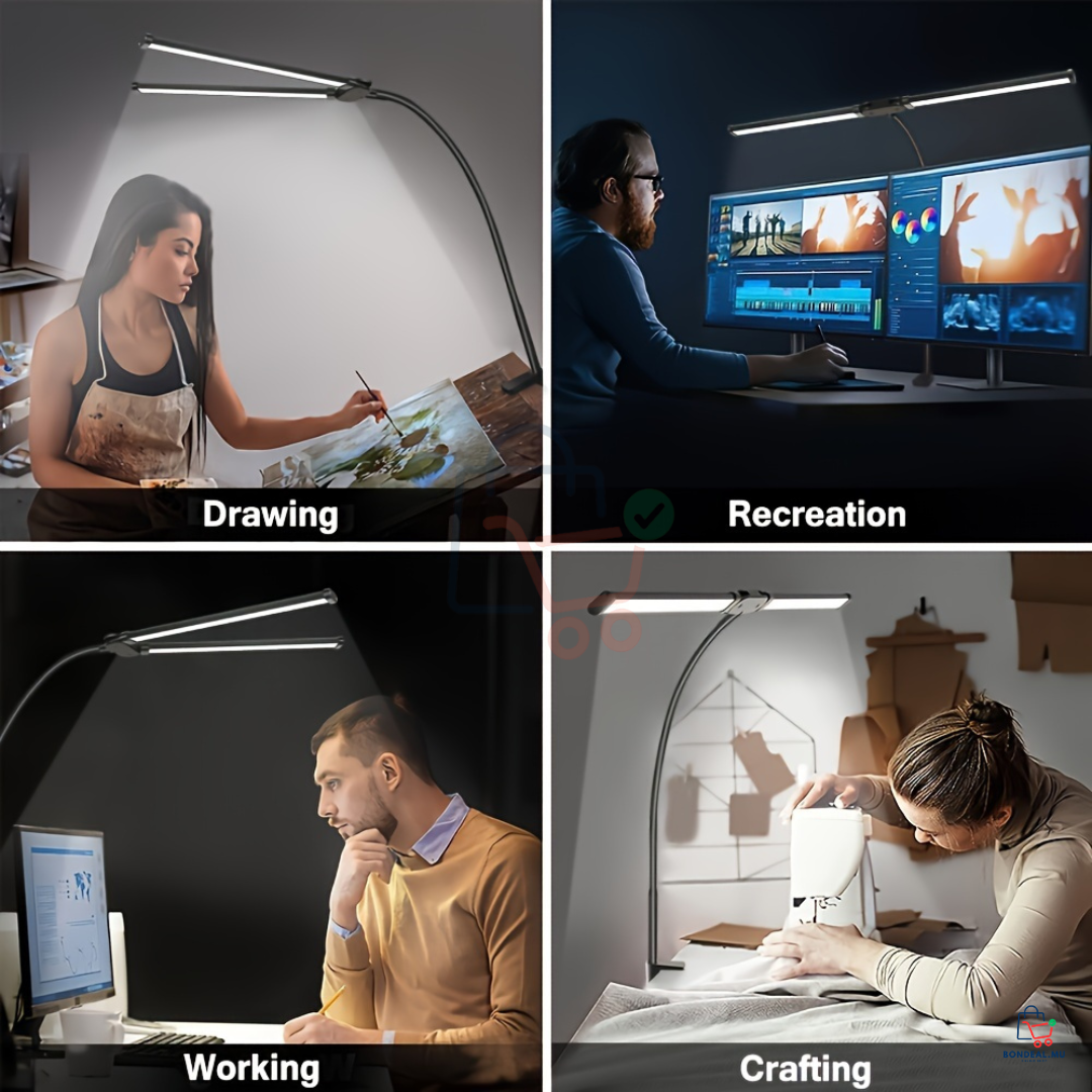 Dual LED Desk Lamp