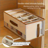 Multi-Compartment Foldable Fabric Storage