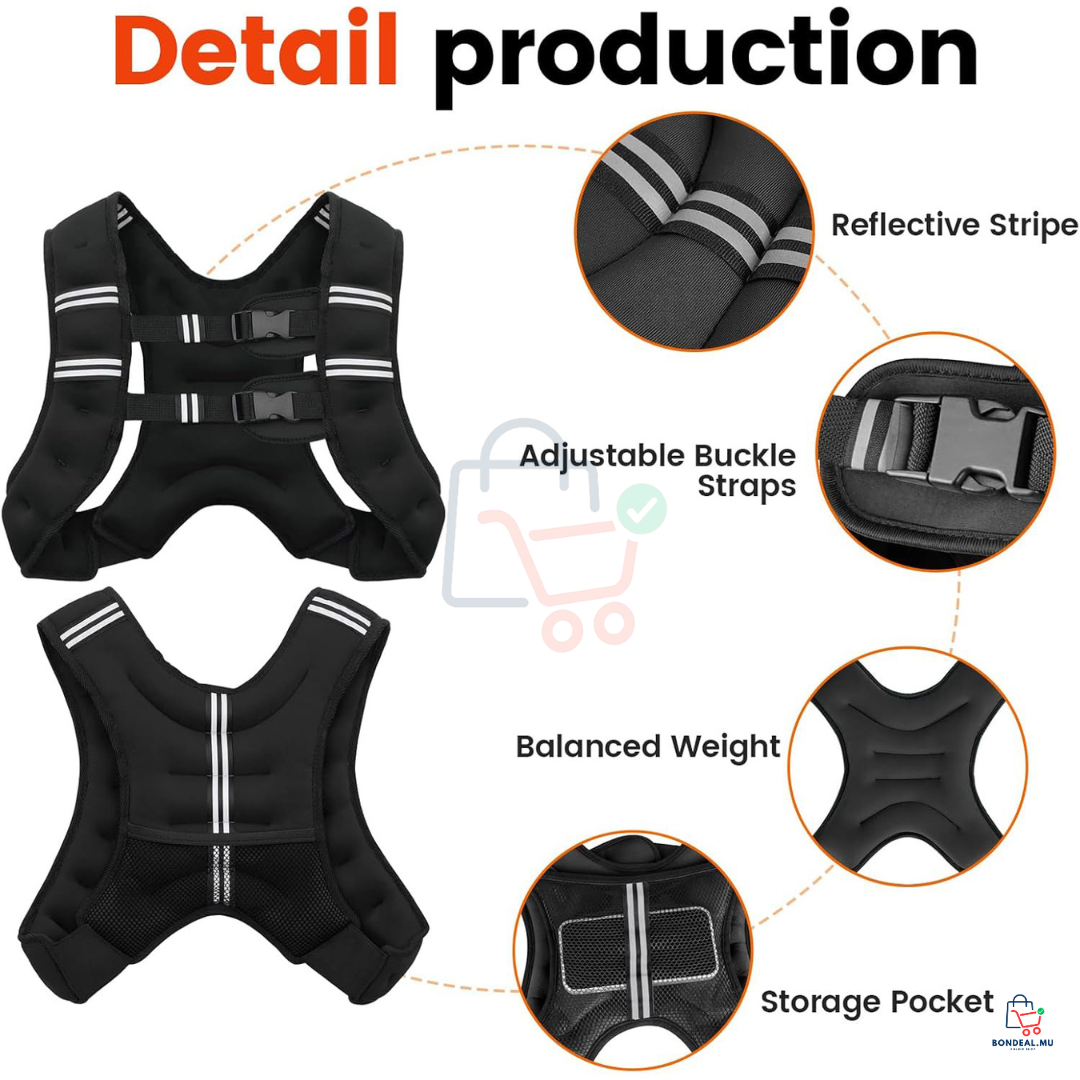 5kg - Fitness Weight Vest