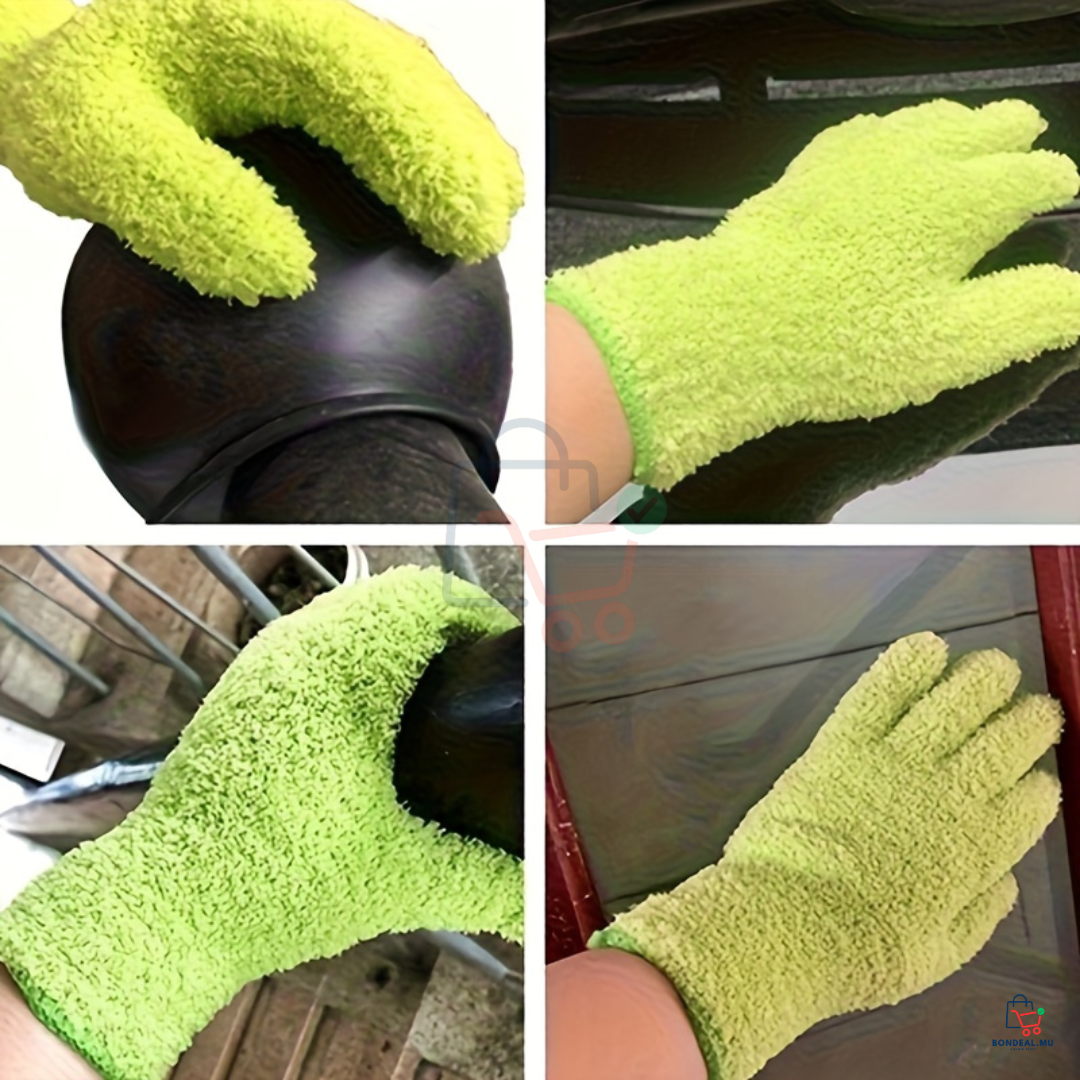 Microfiber Cleaning Gloves
