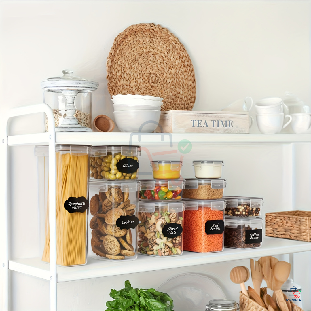 42 Pcs - Plastic Containers