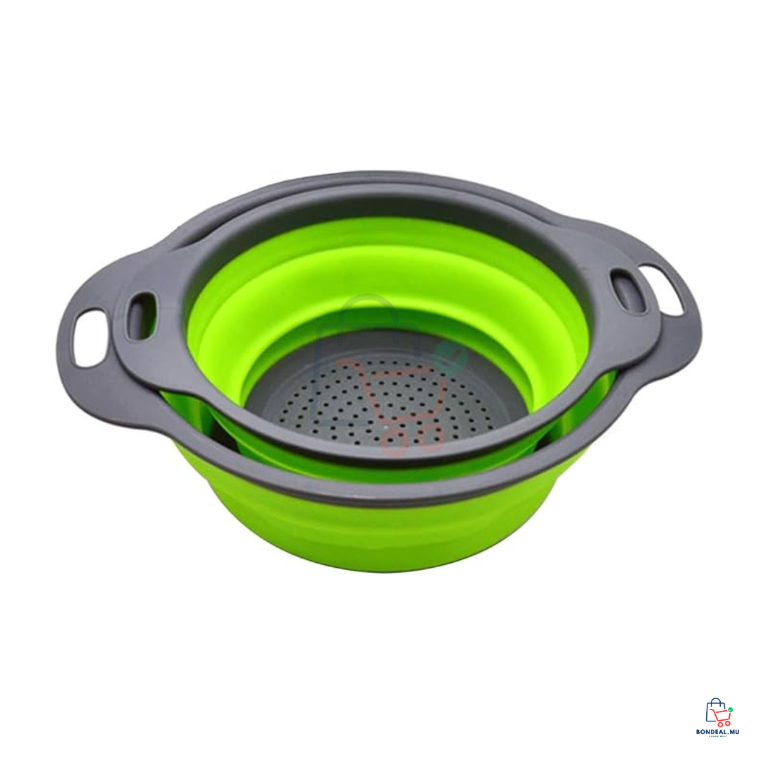 Silicon Foldable Colander