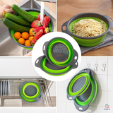 Silicon Foldable Colander