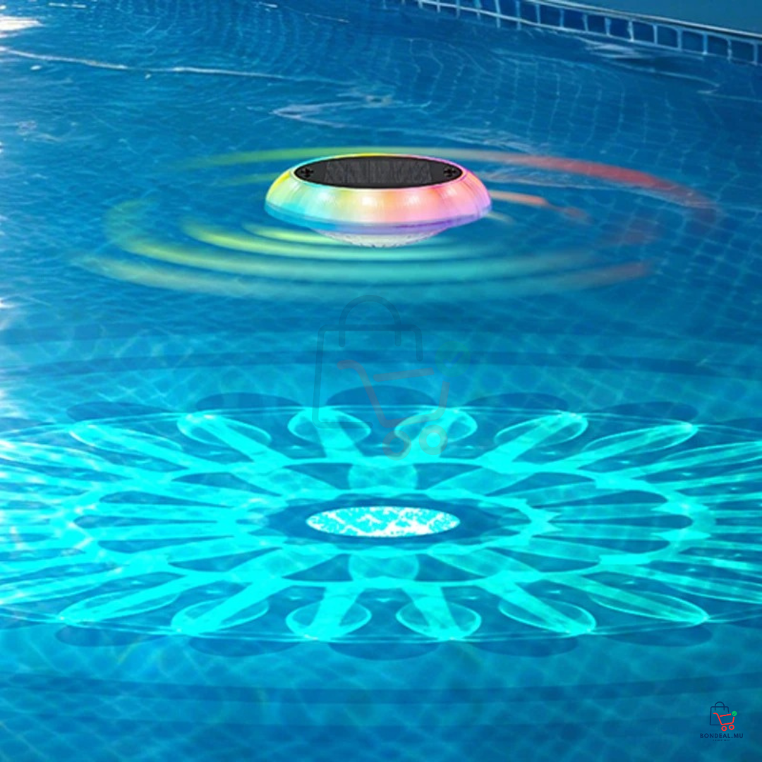 2 Pcs - Solar Floating Pool LED