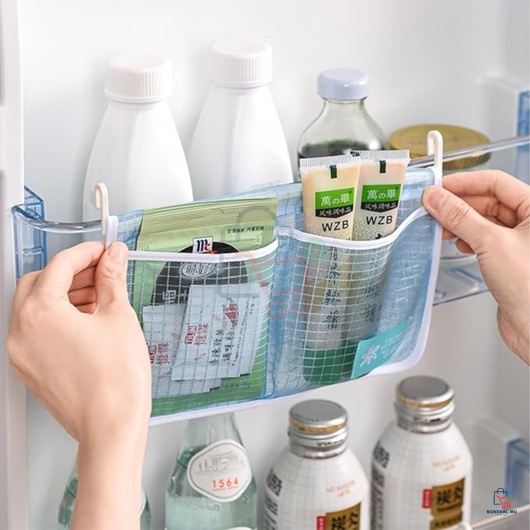 Fridge Storage Door Mesh Bag