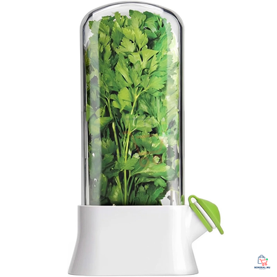 2 Pcs - Large Herb Fridge Storage