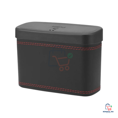 2 Pcs - Leather Car Bin