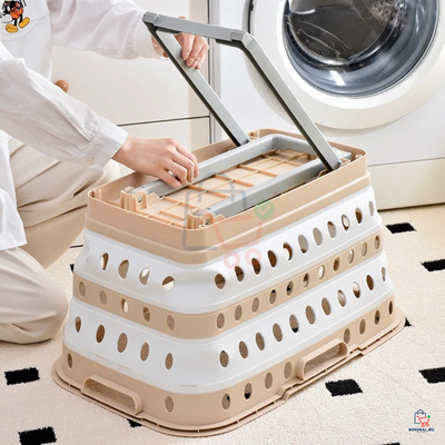 Foldable Basket with Stand