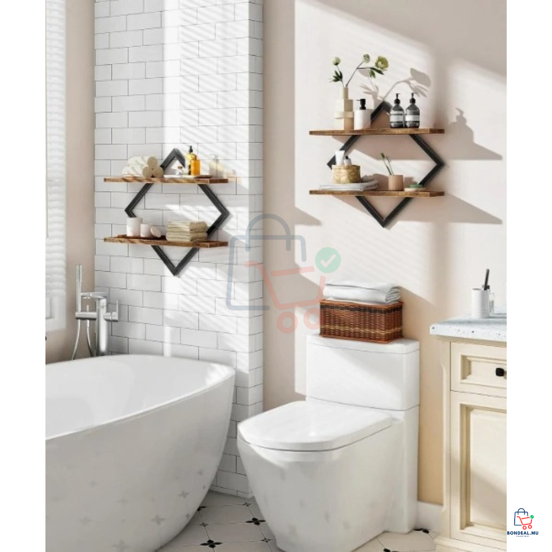 2 Pcs - Floating Wall Shelves