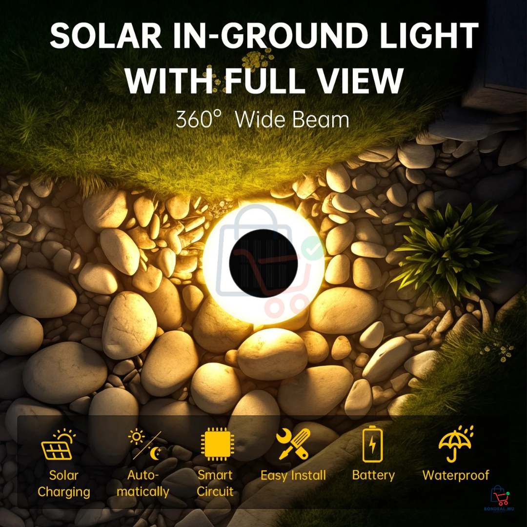 4 Pcs - Ground Solar Light