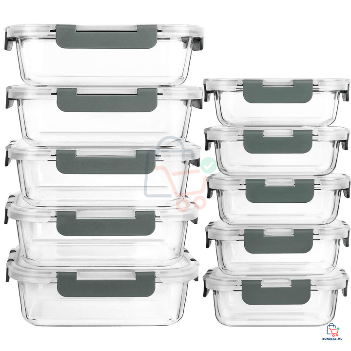 10 Stukke - Glas Houerstel