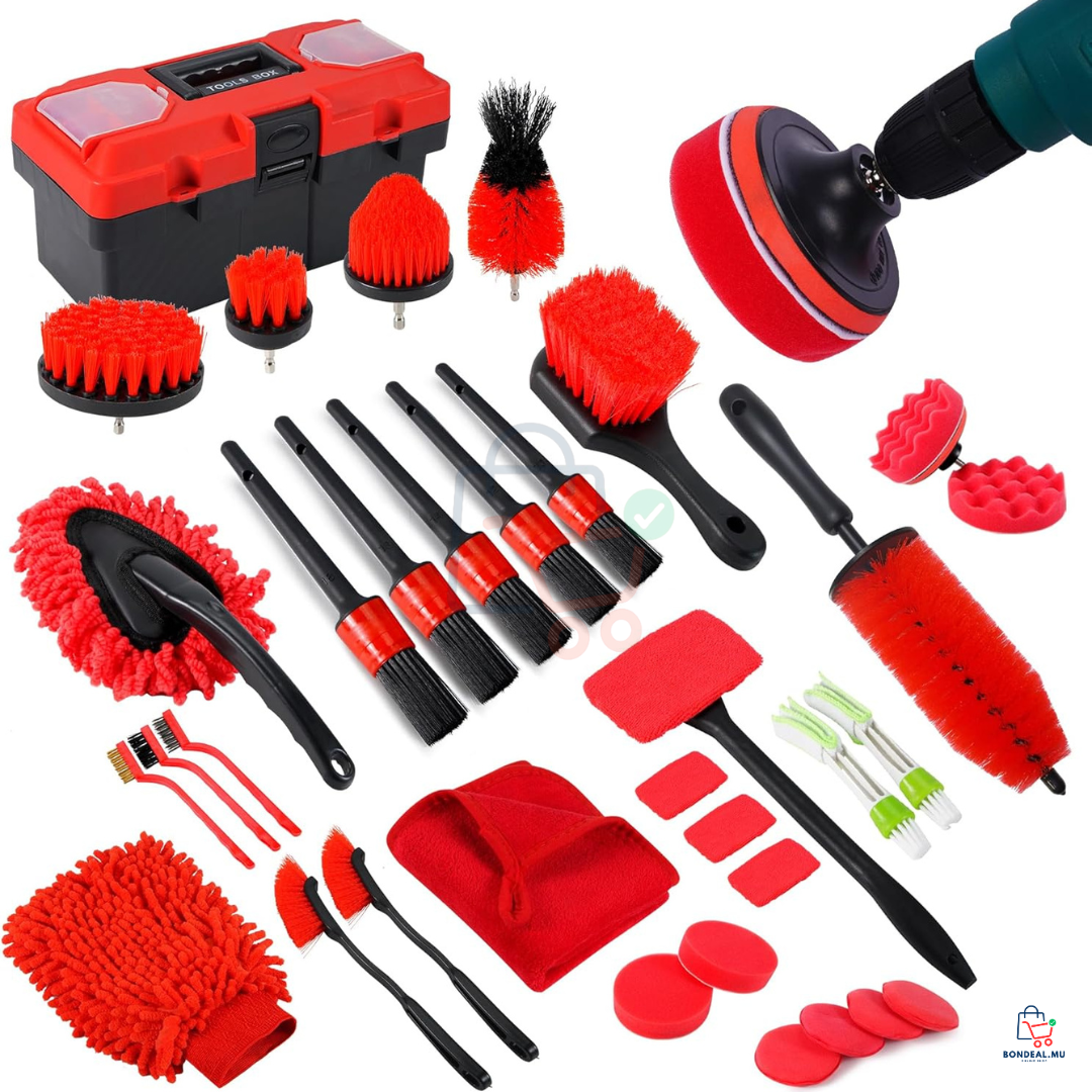 35 Pcs - Car Cleaning Kit