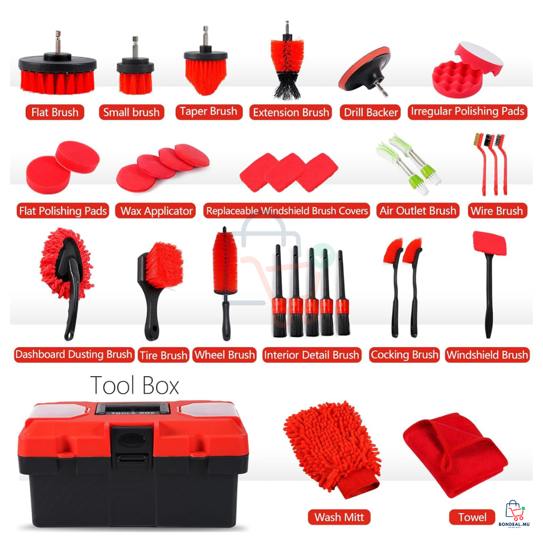 35 Pcs - Car Cleaning Kit