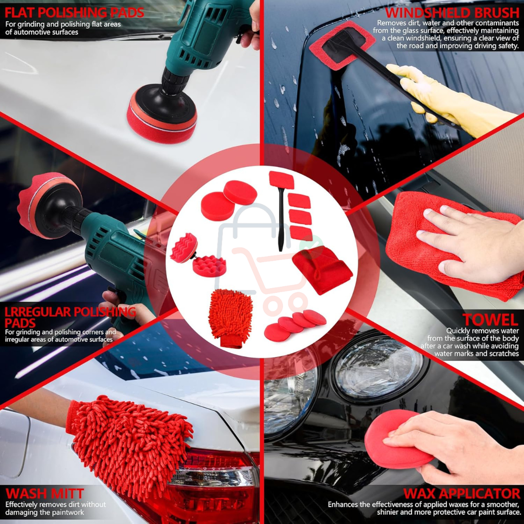 35 Pcs - Car Cleaning Kit
