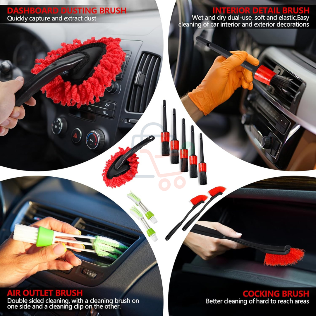 35 Pcs - Car Cleaning Kit