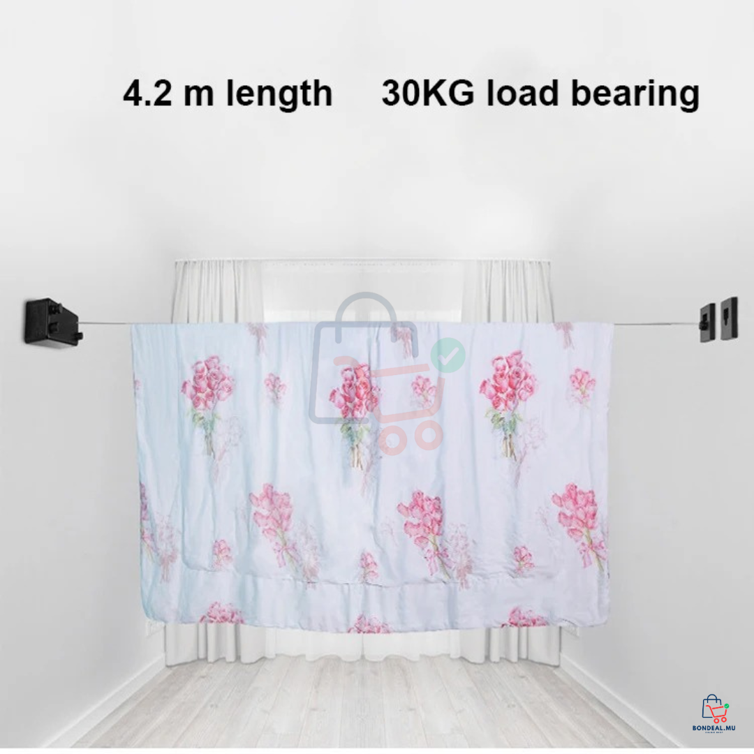 Double Retractable Laundry Line