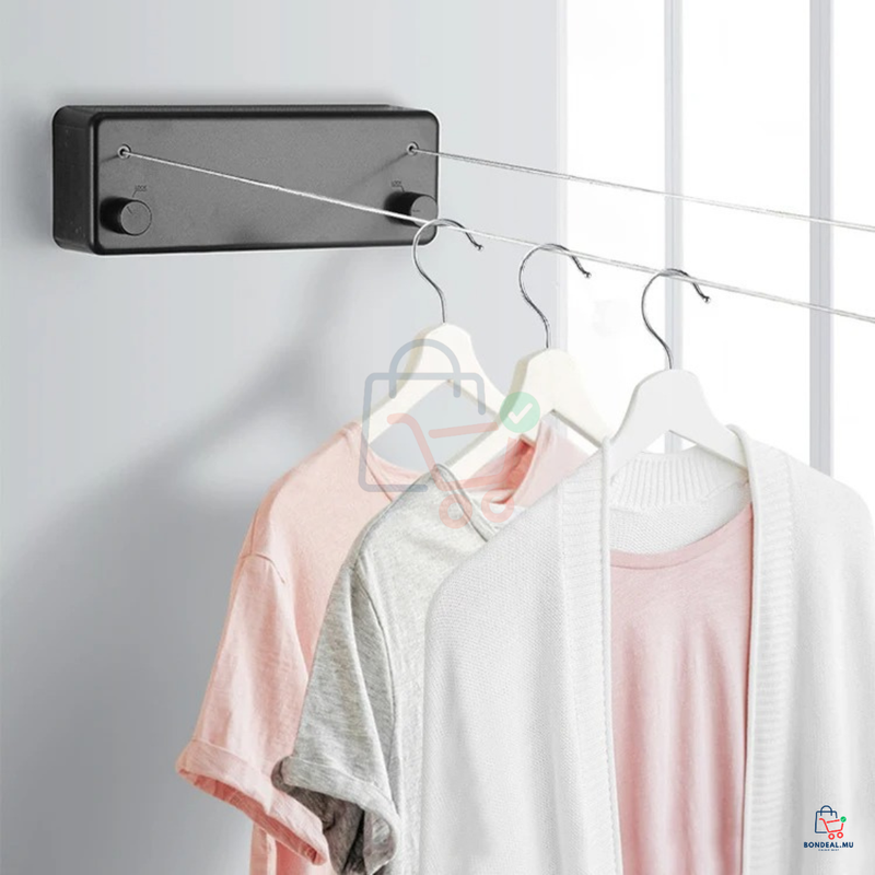 Double Retractable Laundry Line