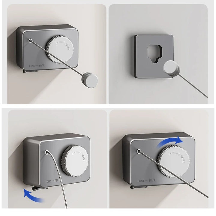 Laundry Retractable Drying Rack