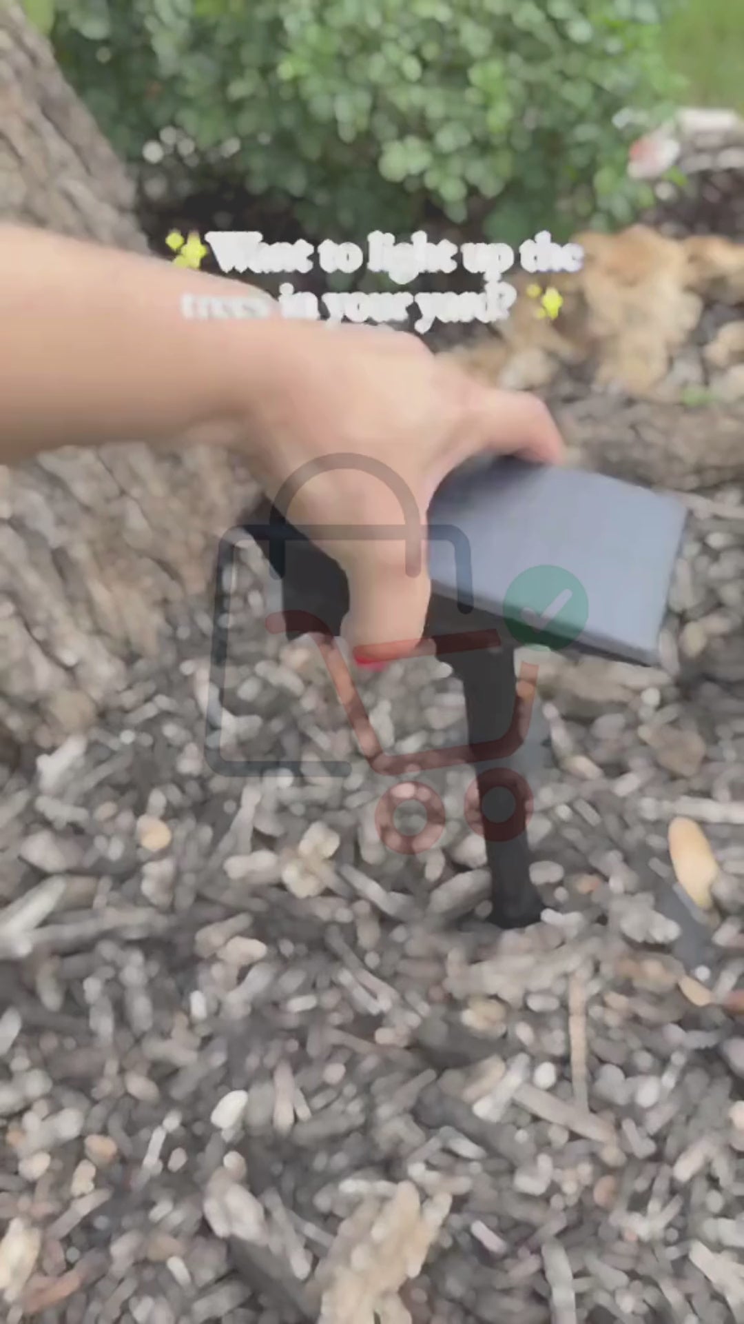 2 Pcs - RGB - Solar LED Spot